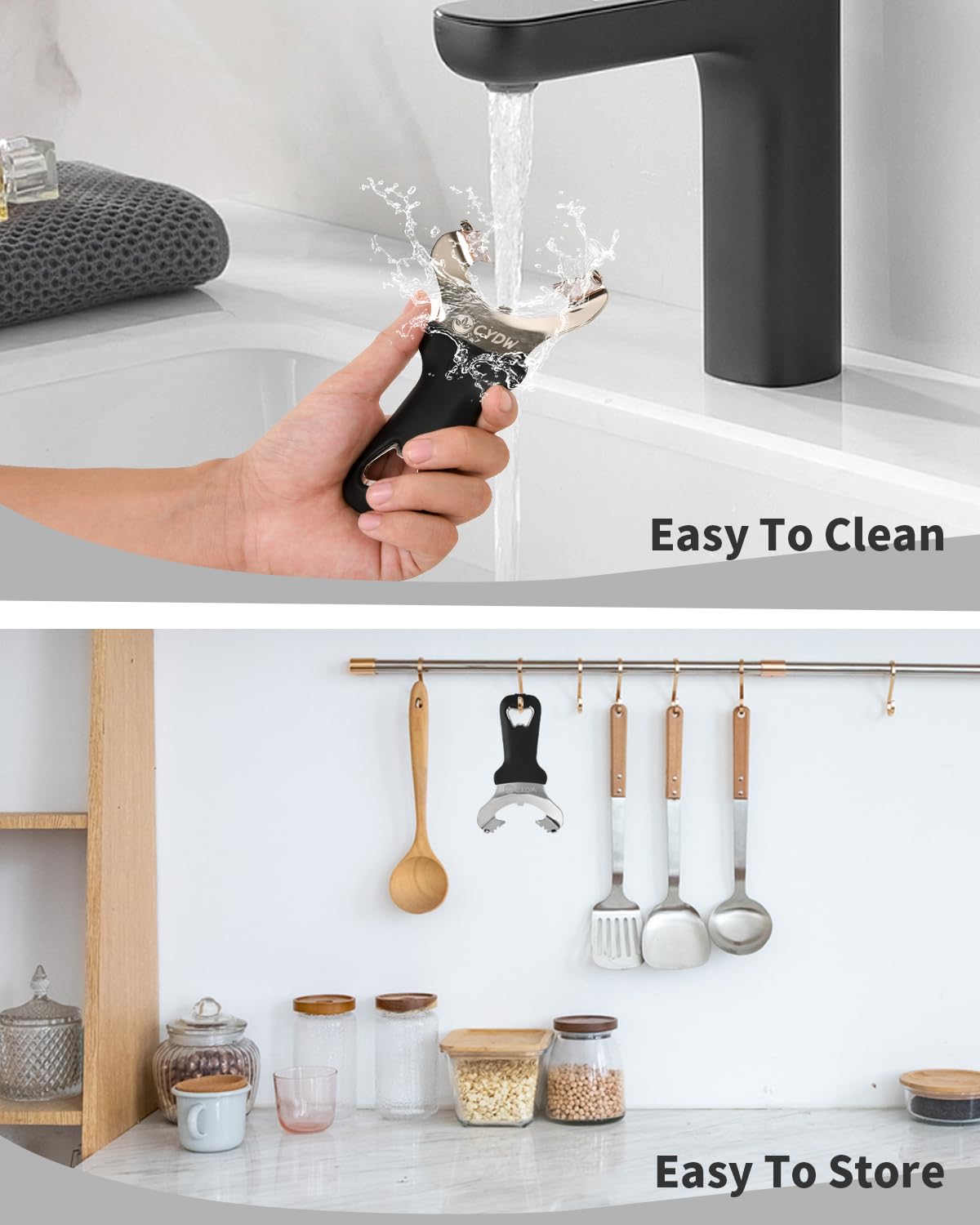 CYDW easy-clean design simplifies maintenance after kitchen tasks.