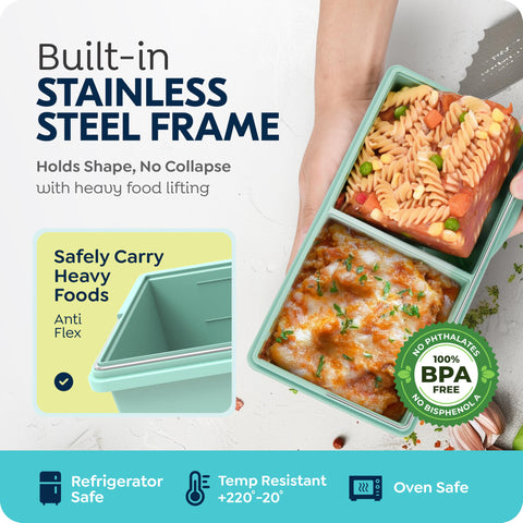 CyhHave non-stick silicone surface for easy demolding and cleaning.