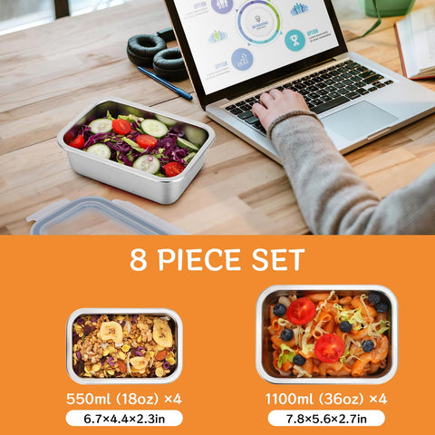 Cykorxicc containers shown as dishwasher-freezer-oven safe for flexible use.