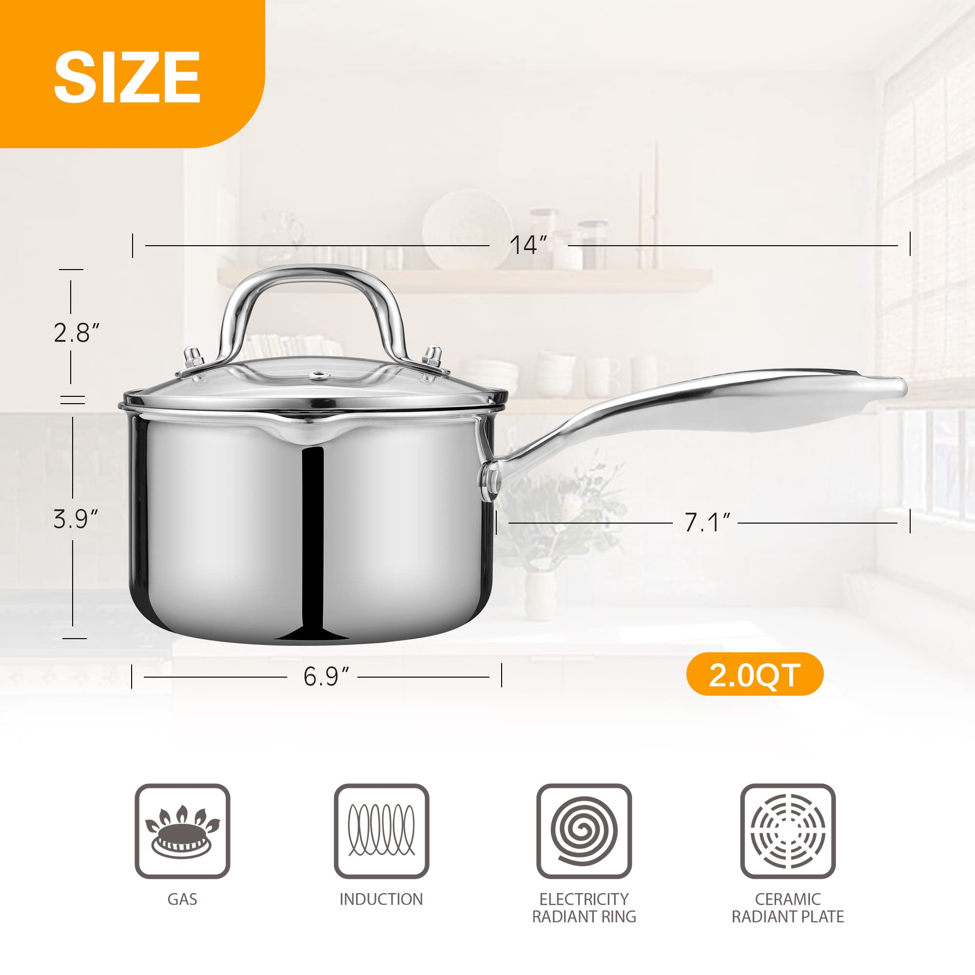 Cyrosa dishwasher-safe design cleans up quickly after meals.