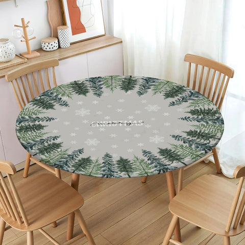 Czeservior water-resistant Oxford fabric tablecloth repels spills during outdoor meals