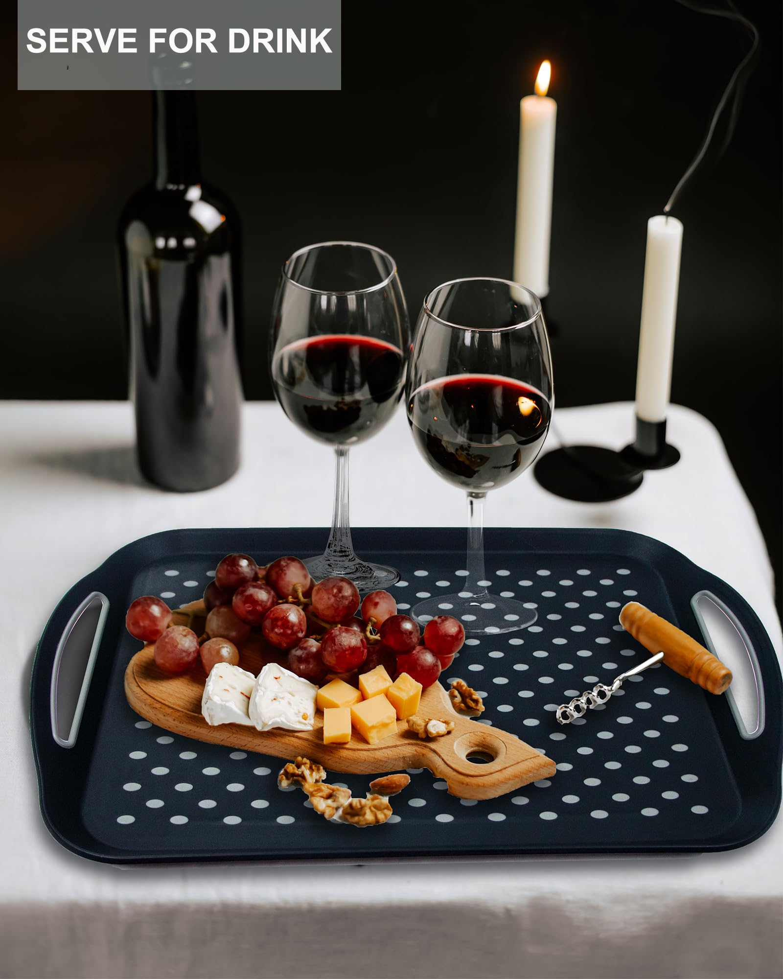 Czlizdyt tray is dishwasher safe for easy cleaning after meals.