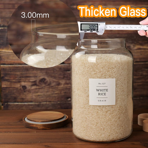 CZSZYGHBAO cereal storage jar easy pour and long-lasting freshness