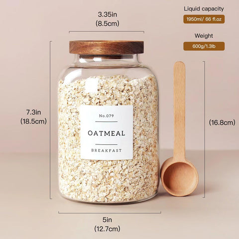 CZSZYGHBAO spice jar with acacia lid preserves flavor