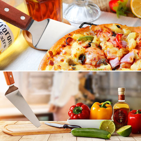 CZWESTC stainless steel and wood serving tools built for daily use