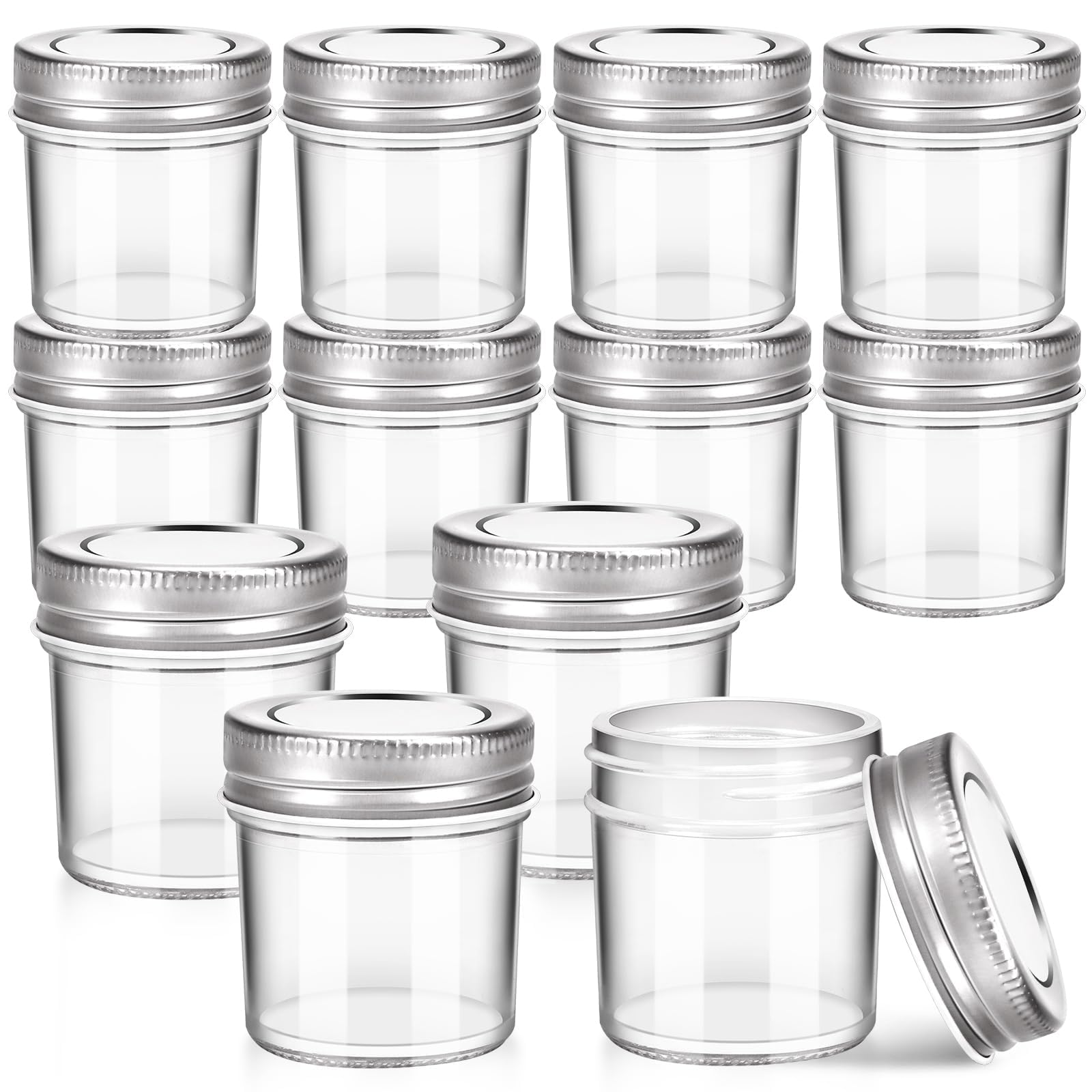 CZWESTC mini Marson jar 2oz ideal for compact pantry storage.