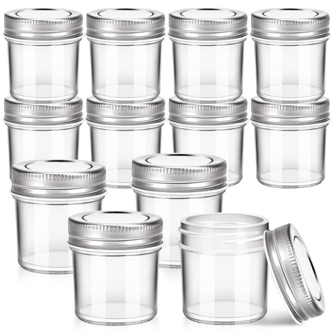 CZWESTC mini Marson jar 2oz ideal for compact pantry storage.