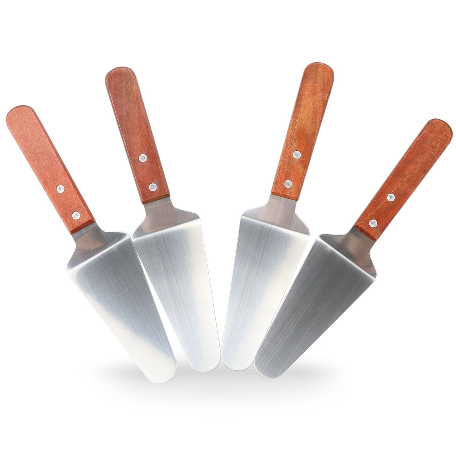 CZWESTC triangular pie spatula for clean cake and tart lifting