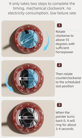 CZXLXBHY alarm-3-4-seconds timer provides a gentle reminder during recipes.