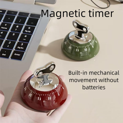 CZXLXBHY no-batteries timer keeps watch on kitchen tasks with mechanical reliability.