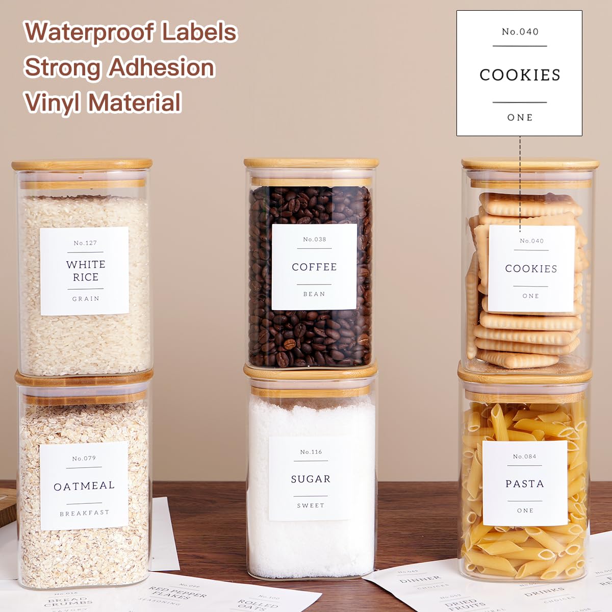 CZZGSM borosilicate glass jar showing durability and clarity