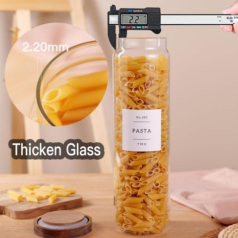 CZZGSM wooden lid with smooth finish on glass jar