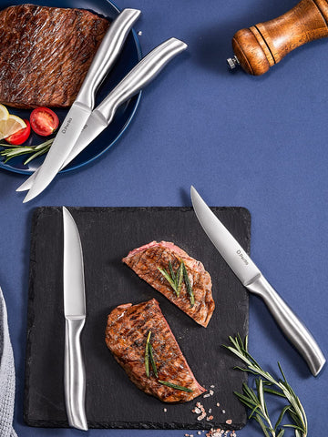 D.Perlla precision-cutting for tender, evenly sliced steaks.