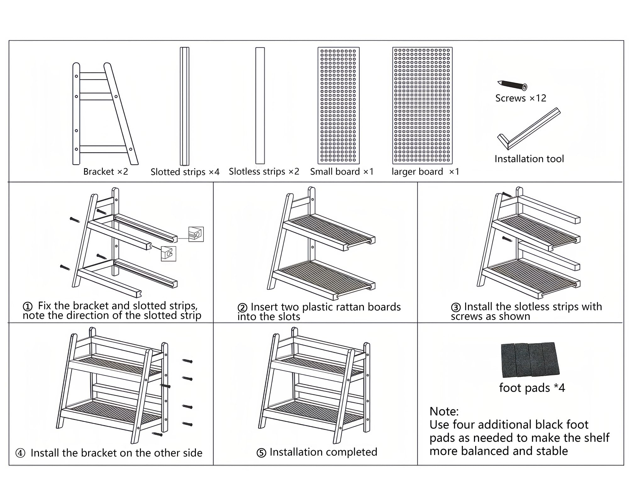 D-werack indoor/outdoor versatility shown on a patio setup