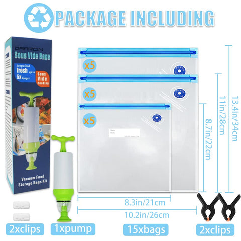Daarcin BPA-free material ensures safe, reusable meal prep.
