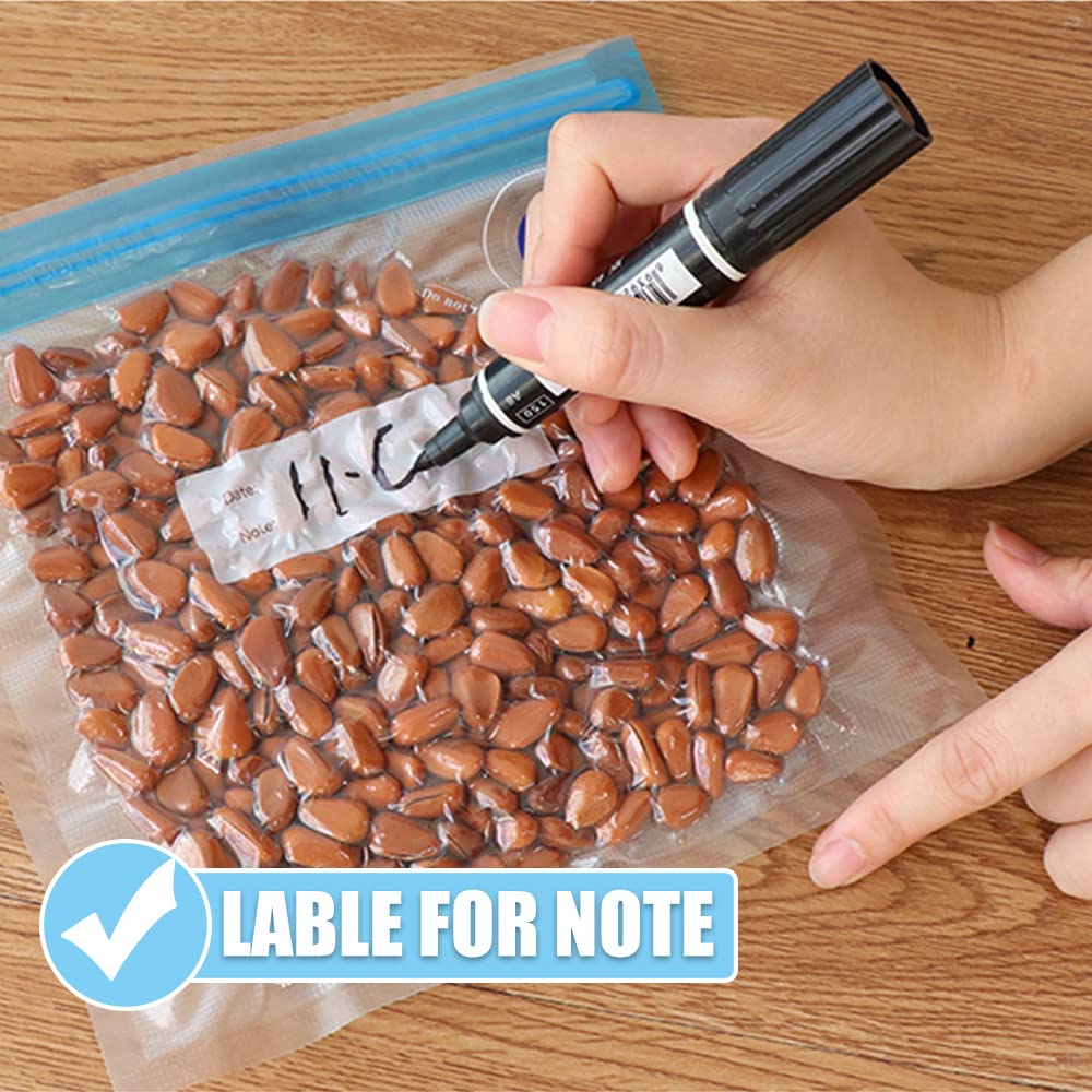 Daarcin freezer-safe bags help preserve flavor during freezing.