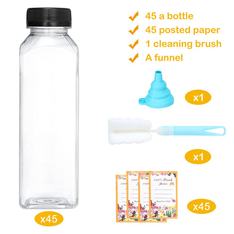Dabacc BPA-free plastic bottle, safe storage for smoothies and juices.