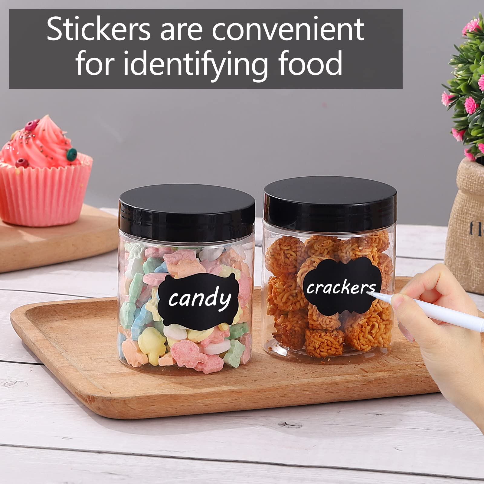 Dabacc marker and labels included for simple, clear labeling