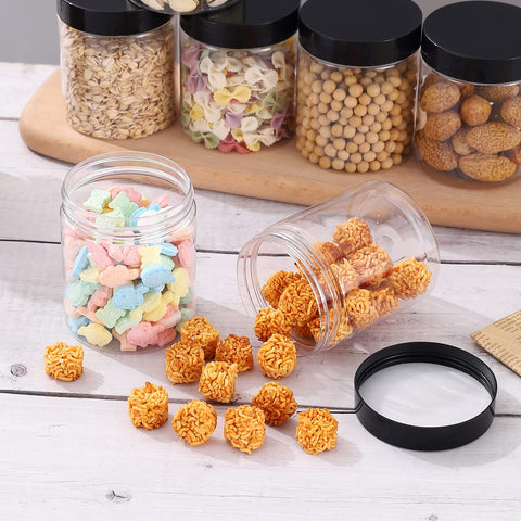 Stackable design saves space in kitchen or studio storage