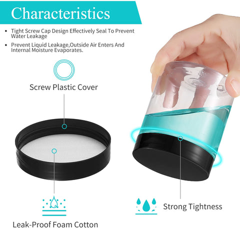 Wide-mouth Dabacc jar enables easy filling and quick access to items