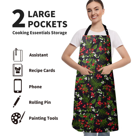 Dacawin festive black design adds holiday flair to any kitchen