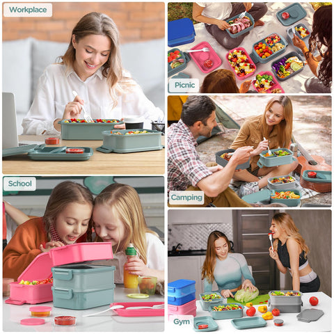 DaCool lunch box dishwasher microwave freezer safe for easy care