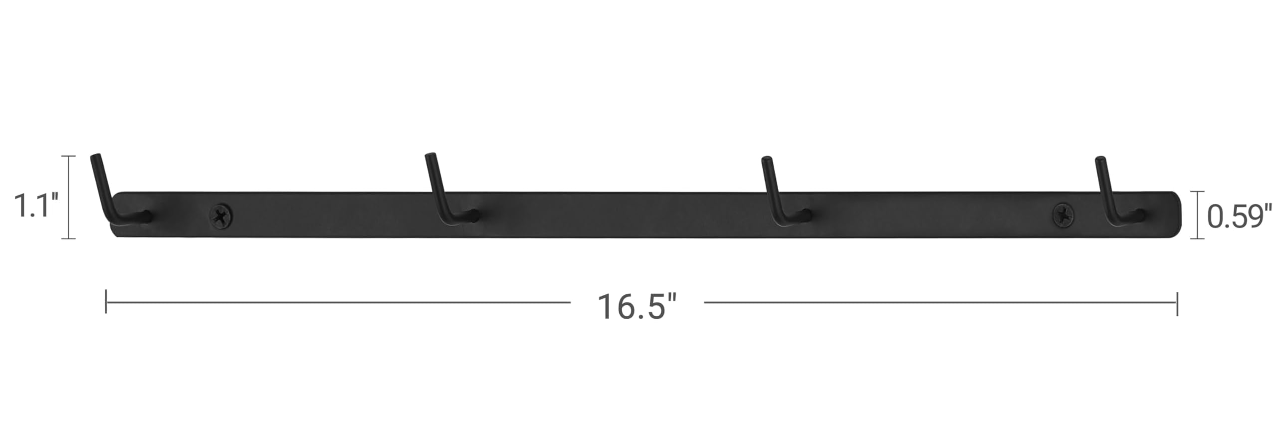 Dahey rust-resistant metal mug rack for durable kitchen organization.