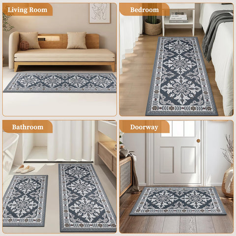DailyCuddles grey geometric pattern fits various decor styles.