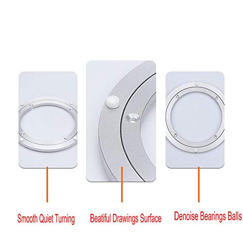 Dailydanny lazy Susan supports up to 40kg for versatile serving and crafts