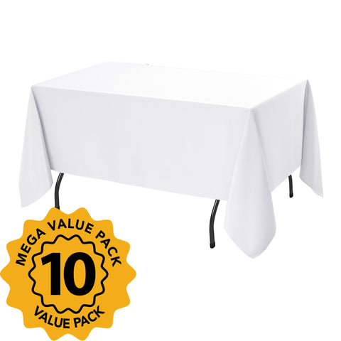 DailySet on a 6-ft table with a smooth drape for weddings