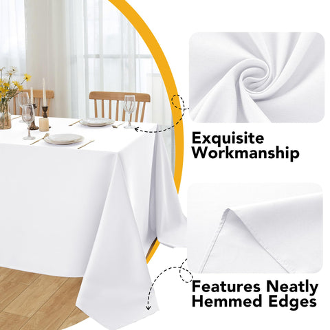 Dailyset wrinkle-free finish drapes neatly for a polished event table