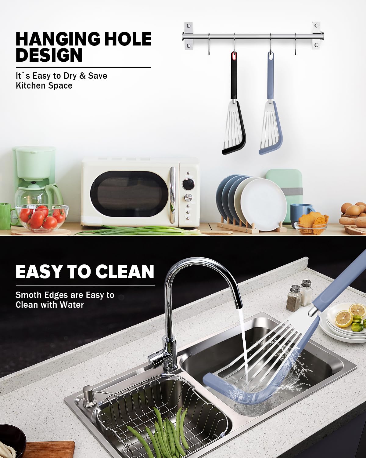 DaiRen Kitchen универсална силиконова шпатула за кухнята