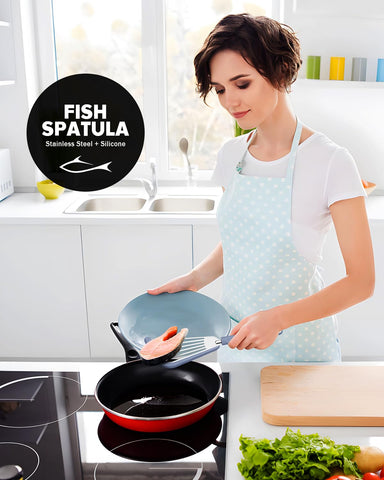 DaiRen Kitchen шпатула за пелмени, стабилно повдигане без разпадане