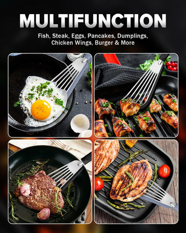 DaiRen Kitchen шпатула за яйца, прецизно обръщане без надраскване
