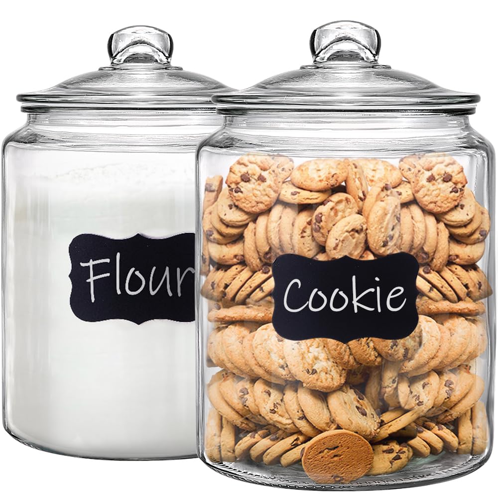Daitouge one-and-a-half‑gallon glass canister with wide mouth for easy filling