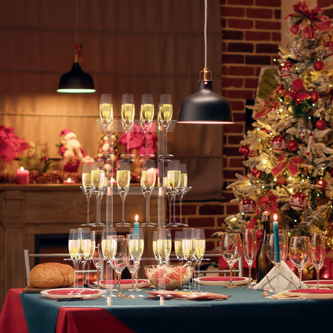 DaJi-U Versatile event display adapts to birthdays, weddings, and festive gatherings.