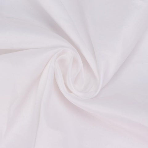 DAKKIONY buffet setup with neat white tablecloth for events