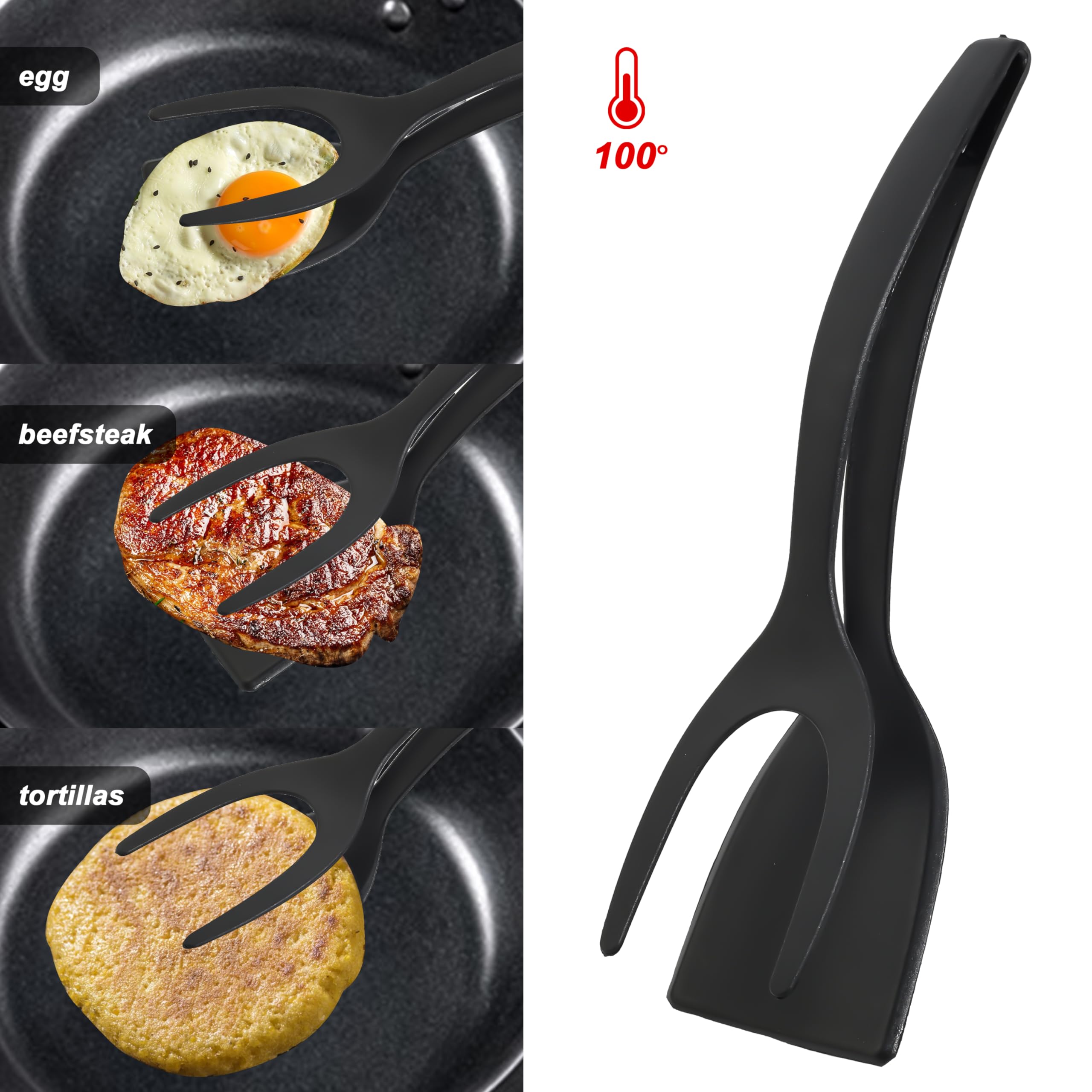 DAKRAJ stainless steel fish turner handles high heat for grilling