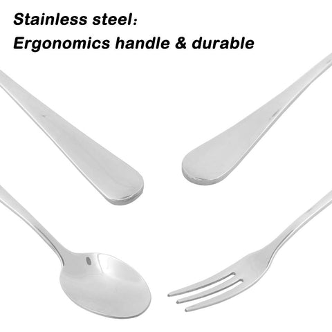 DaKuan demitasse spoon top view shows slim profile for precise stirring.