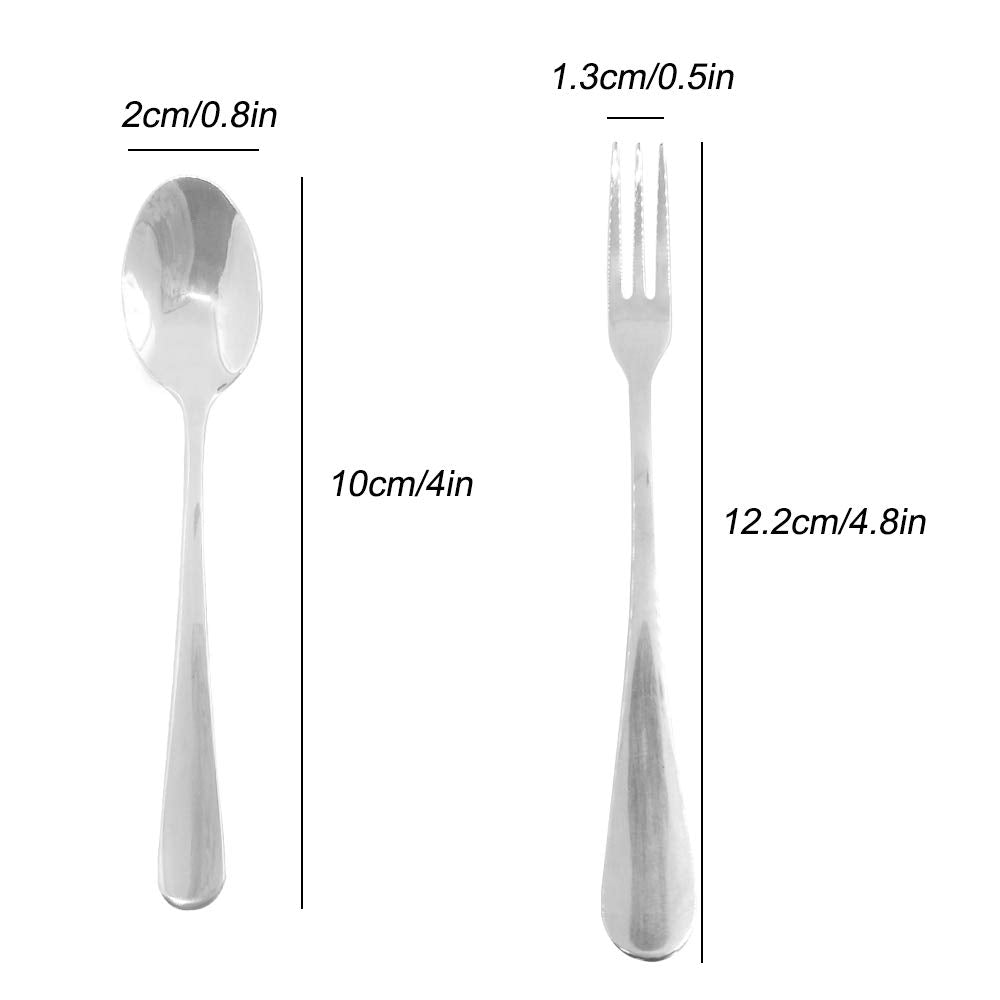 DaKuan dessert plate setting with spoons for elegant service.