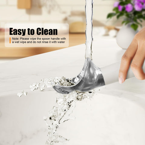 Dalicode ergonomic handle designed for comfortable scooping sessions.