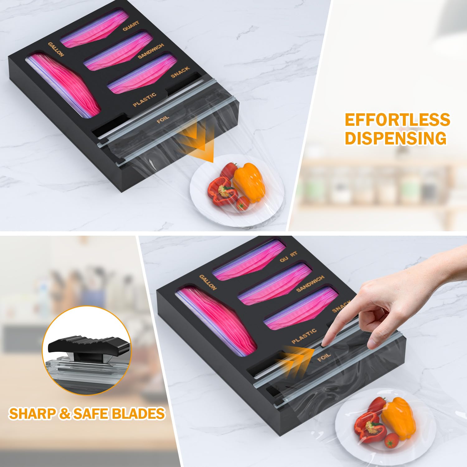 DALSHABET ready-to-use setup fits drawers, countertops, or walls
