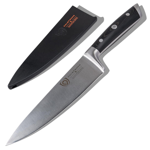 Dalstrong Gladiator Elite 8in blade: precision-cut performance for home cooks