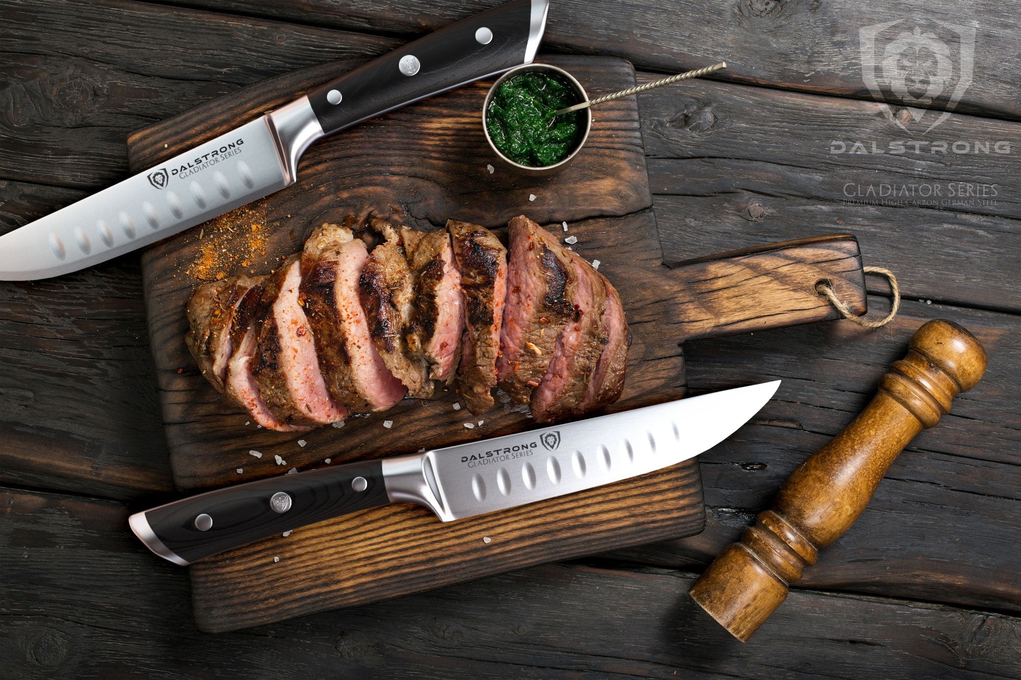 Dalstrong Gladiator Elite edge sharpness supports long-lasting performance.