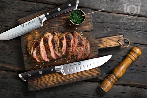 Dalstrong Gladiator Elite edge sharpness supports long-lasting performance.
