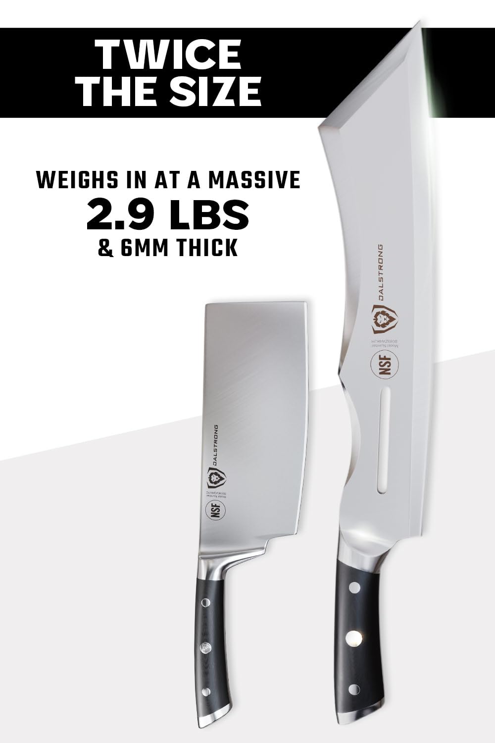 Dalstrong Gladiator Series logo emphasizing premium craftsmanship