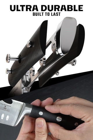 Dalstrong Pitmaster knife spine featuring bottle opener for outdoor grilling