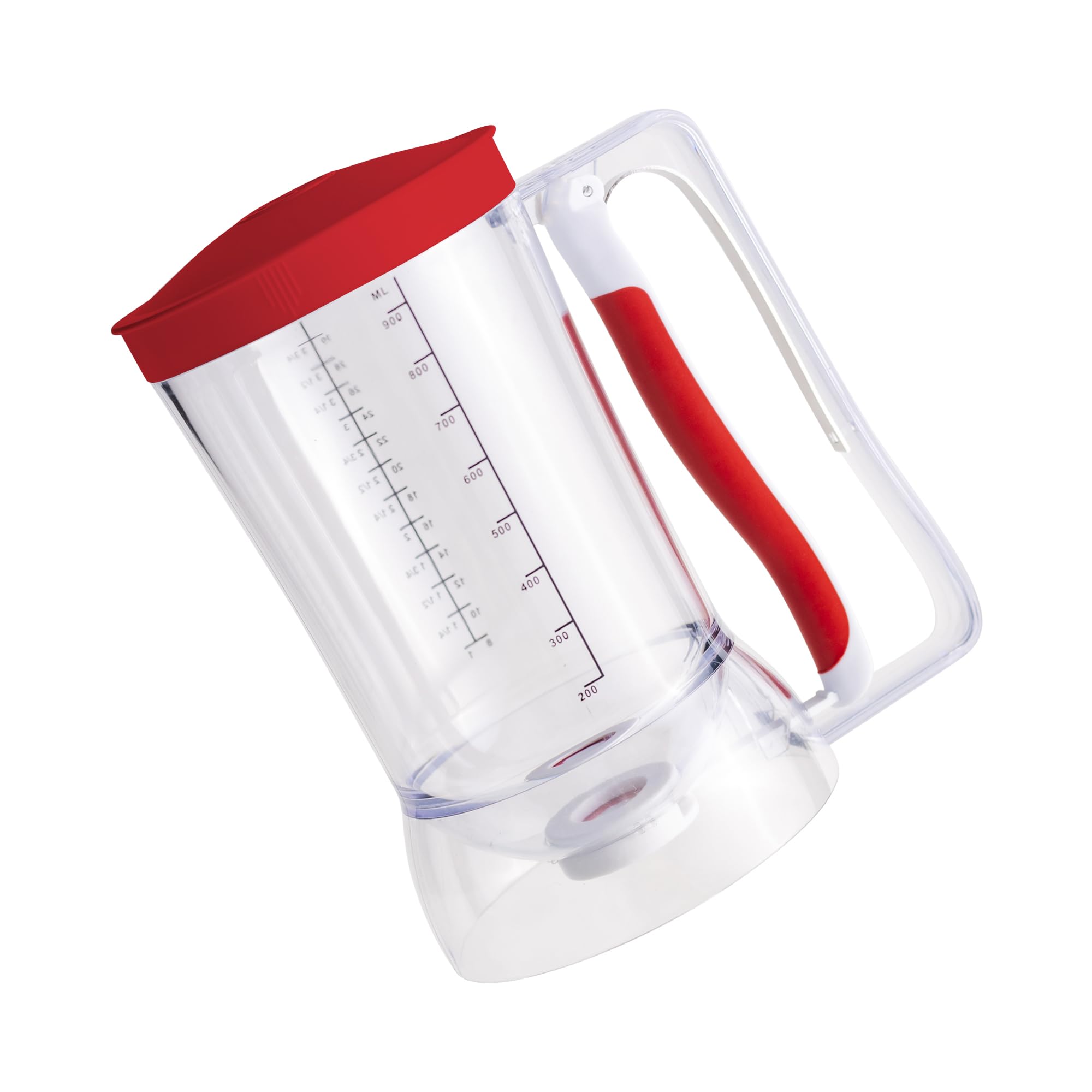 Dalup cupcake dispenser batter dispense into muffin cups.