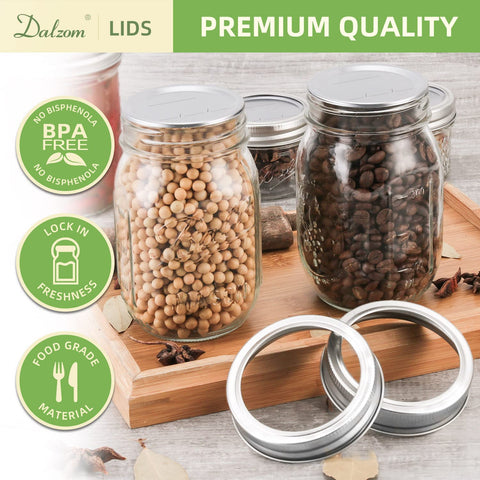 Dalzom date-writing feature on jar lid helps track freshness