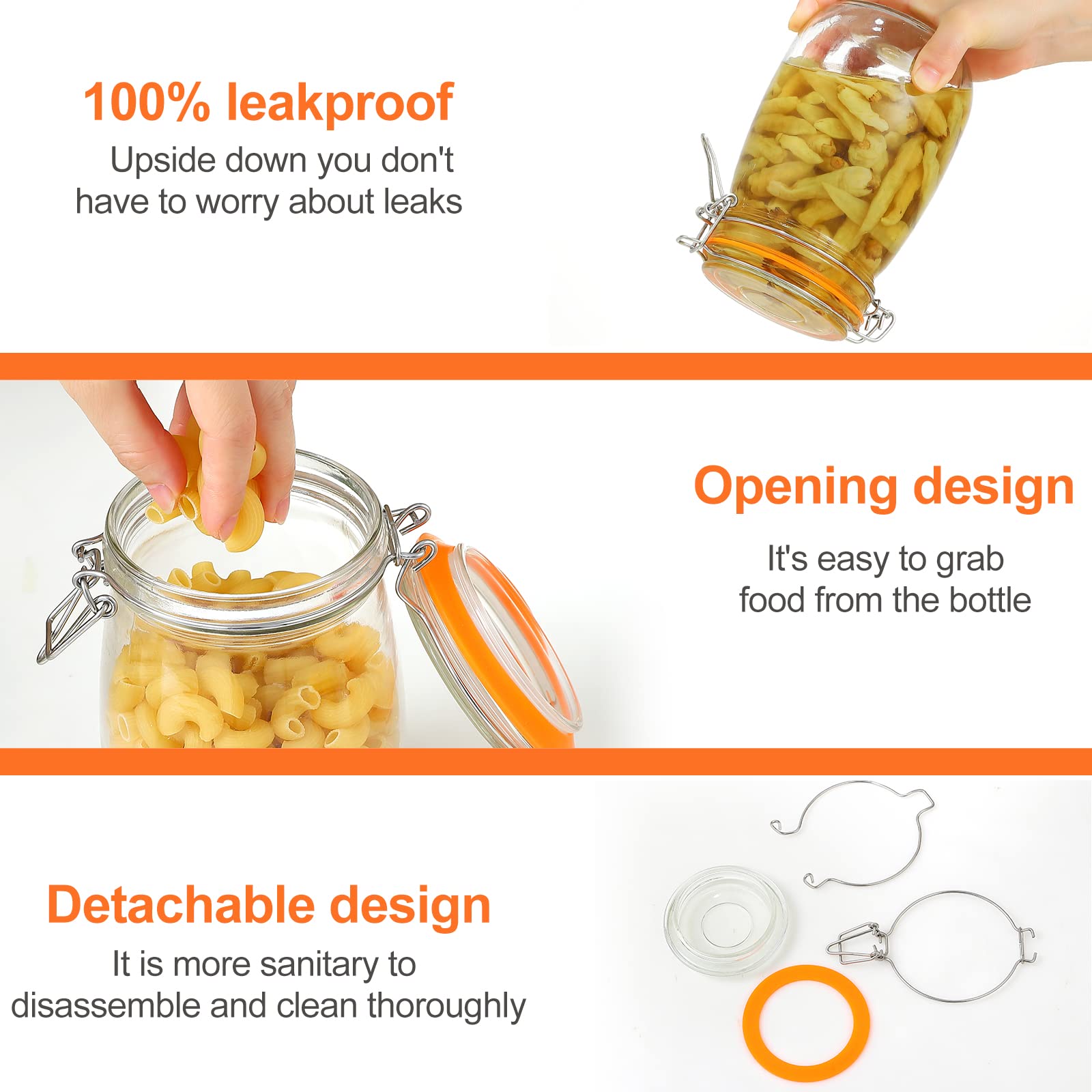 DANALLAN airtight seal illustrates leak-proof design for transport.